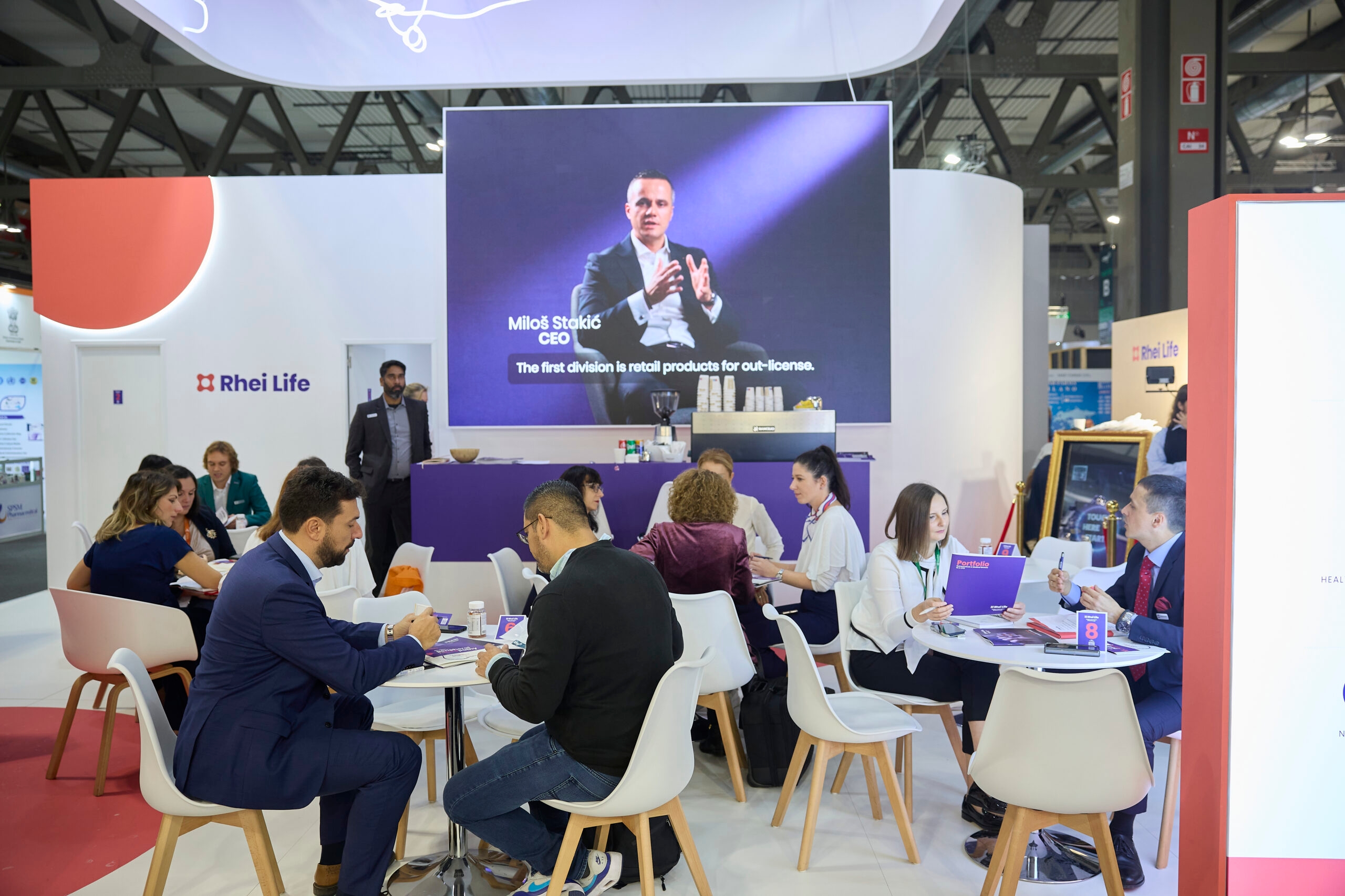Rhei Life at CPHI: A stand where innovation flows