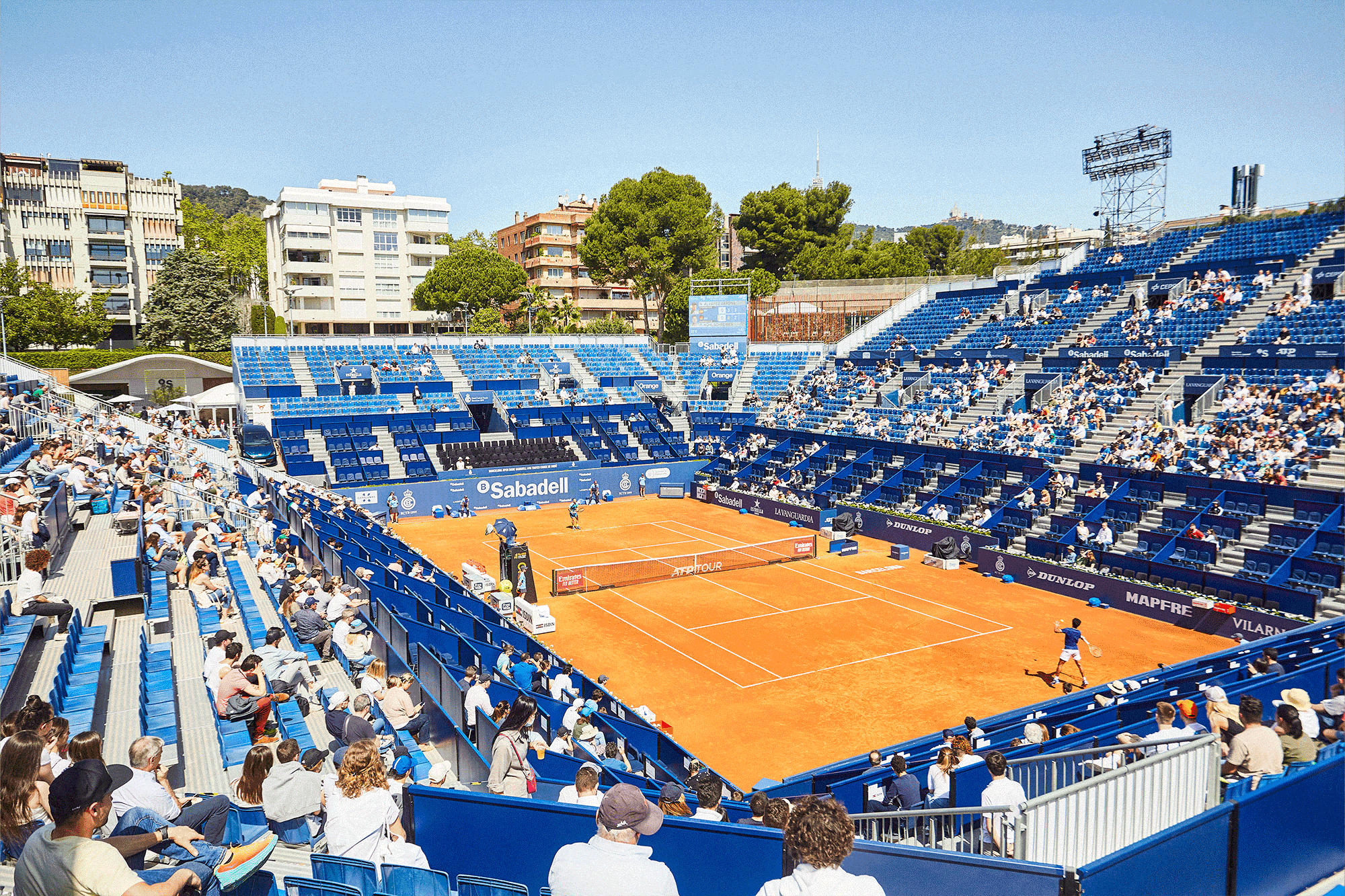 Banc Sabadell Barcelona Open – Godó 2022:  Transforming a public street into a premium fan boulevard