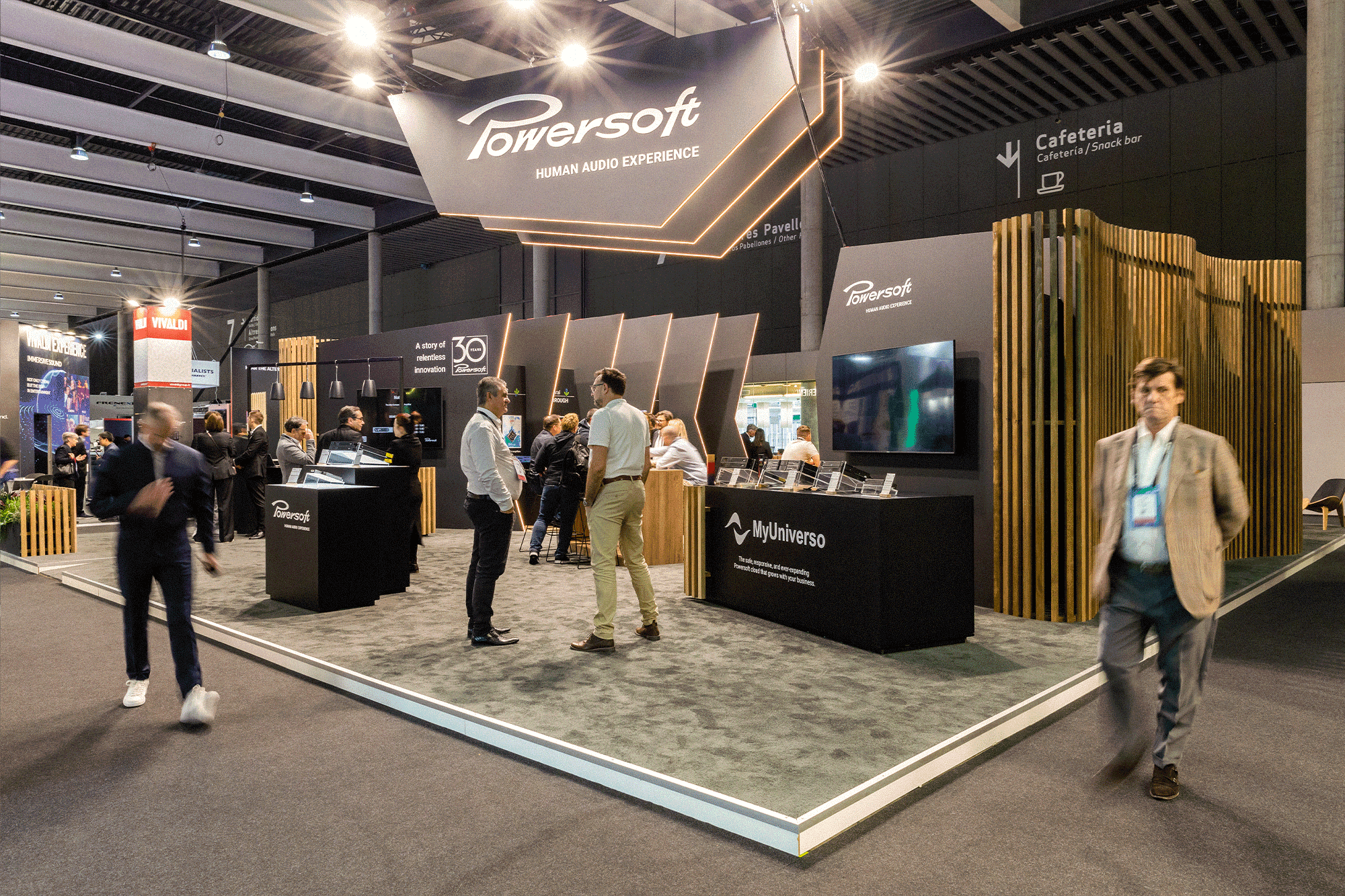 Powersoft at ISE: Celebrating 30 years of leading sound amplification