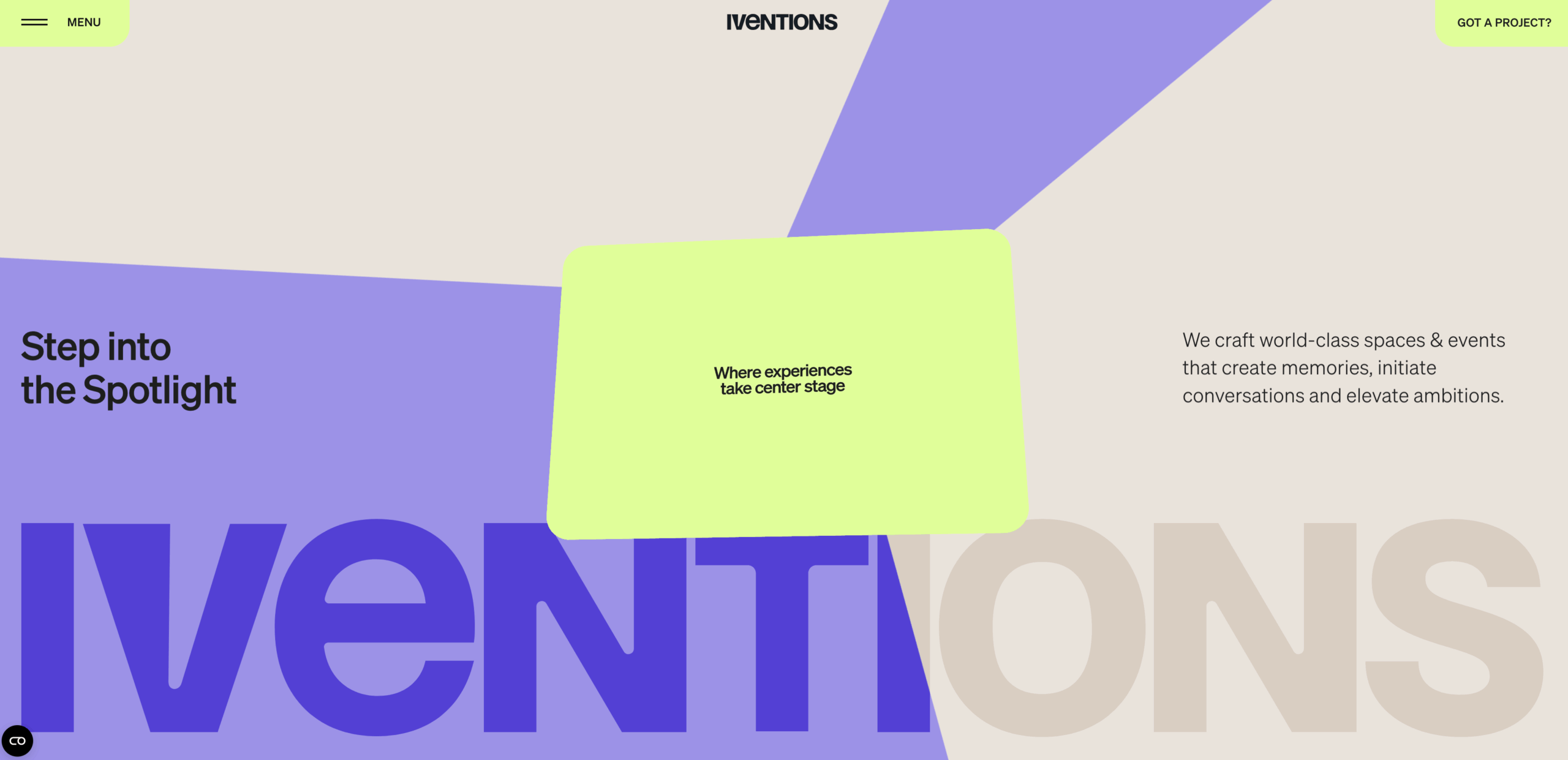 Iventions awarded with “Website of the Month”