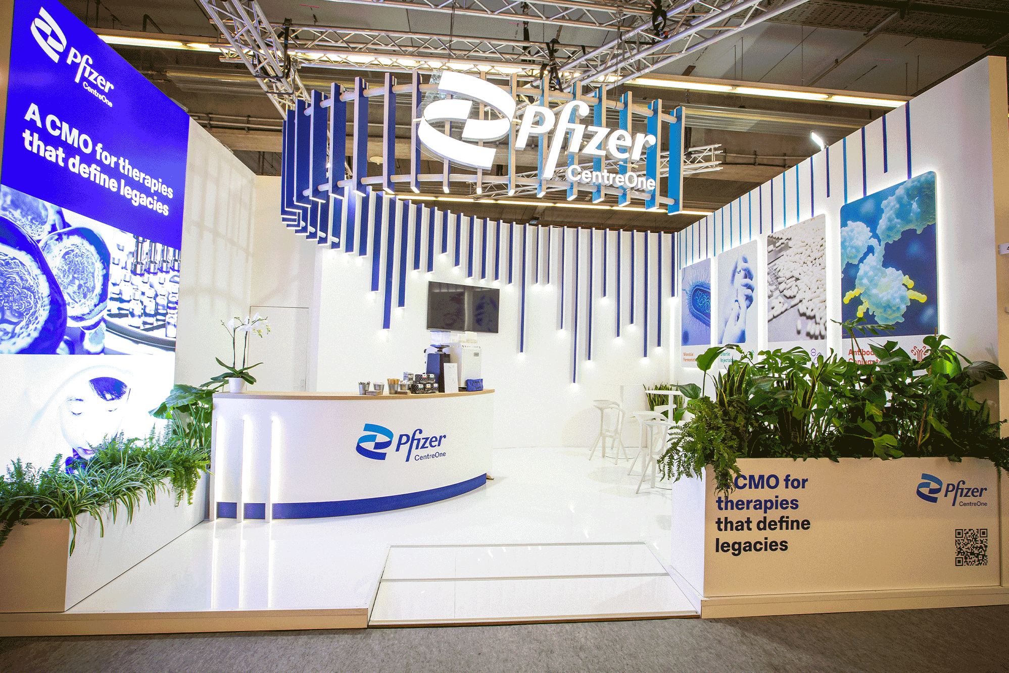 Pfizer CentreOne at CPHI: Minimal design, maximum impact