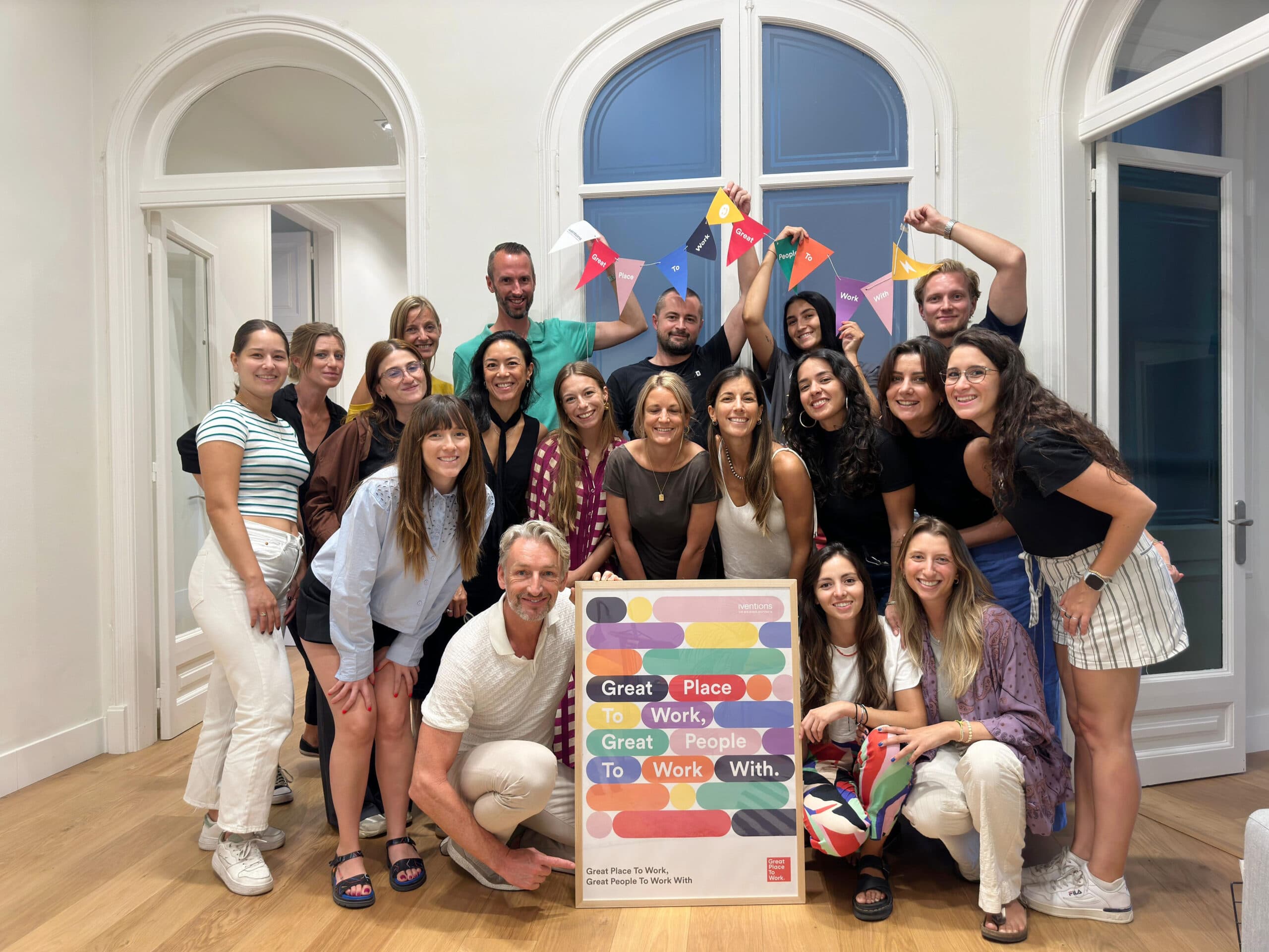 Iventions recognised as a great place to work