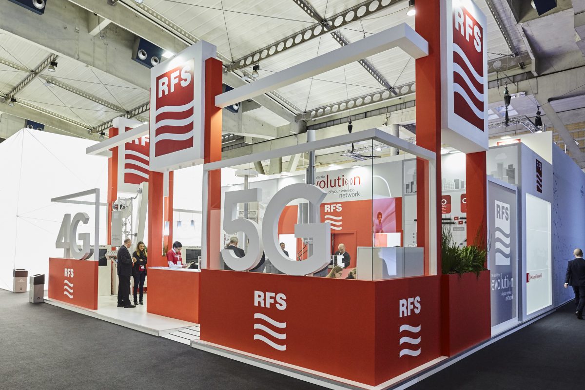 Exhibition stand at MWC 2018 in Barcelona - RFS