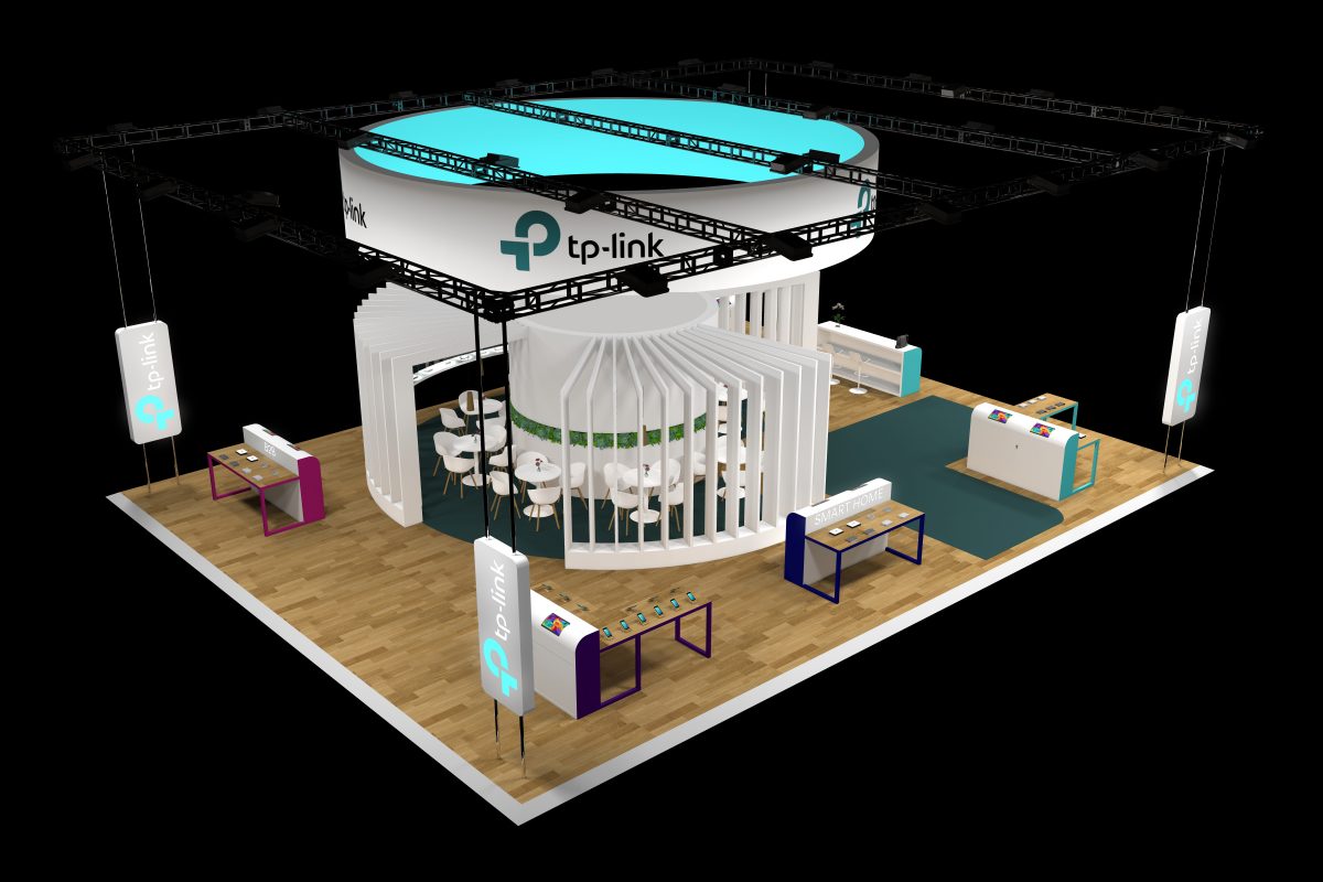 IFA 2019 - booth design - 3D render